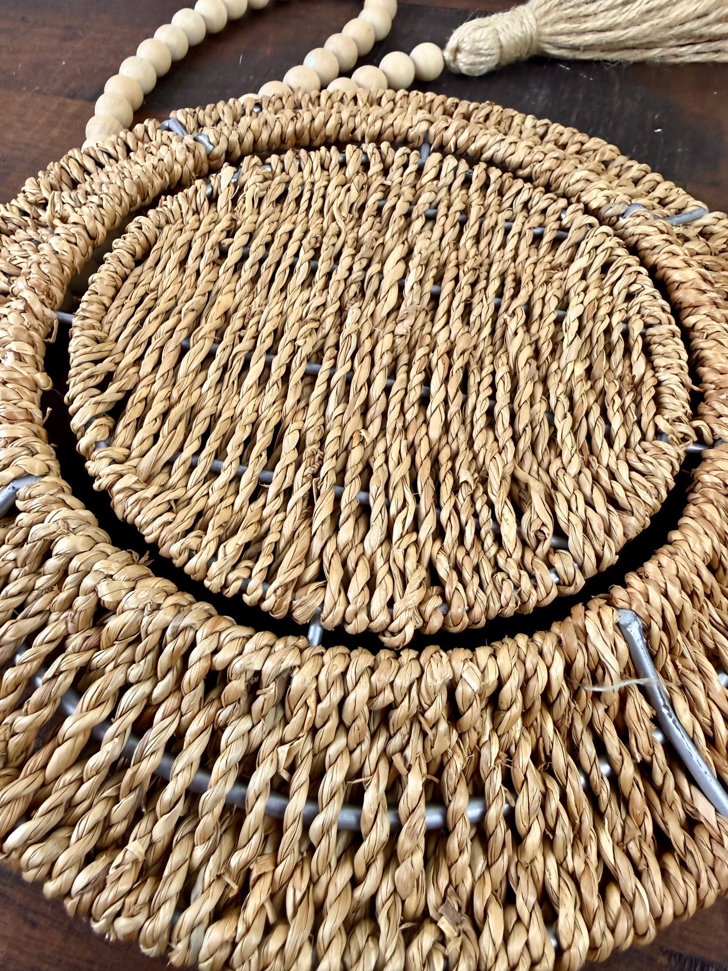 Decorative Woven Seagrass Charger Plate