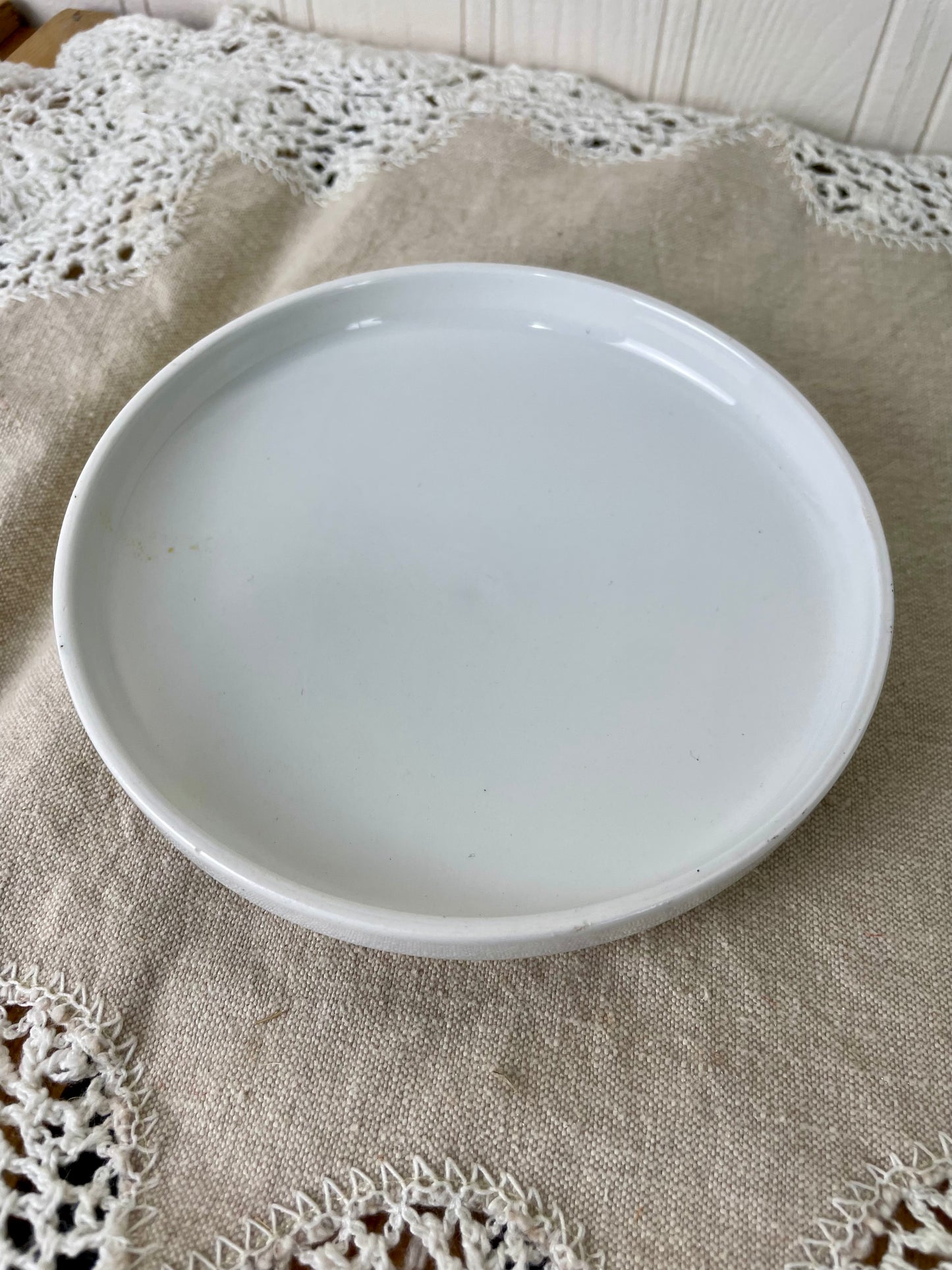 Vintage Porcelain Wall Decor with Florals