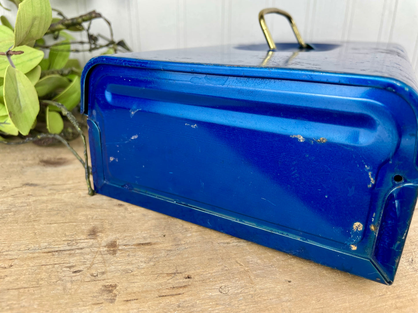 Vintage Metal Bernz-O-Matic Blue Toolbox