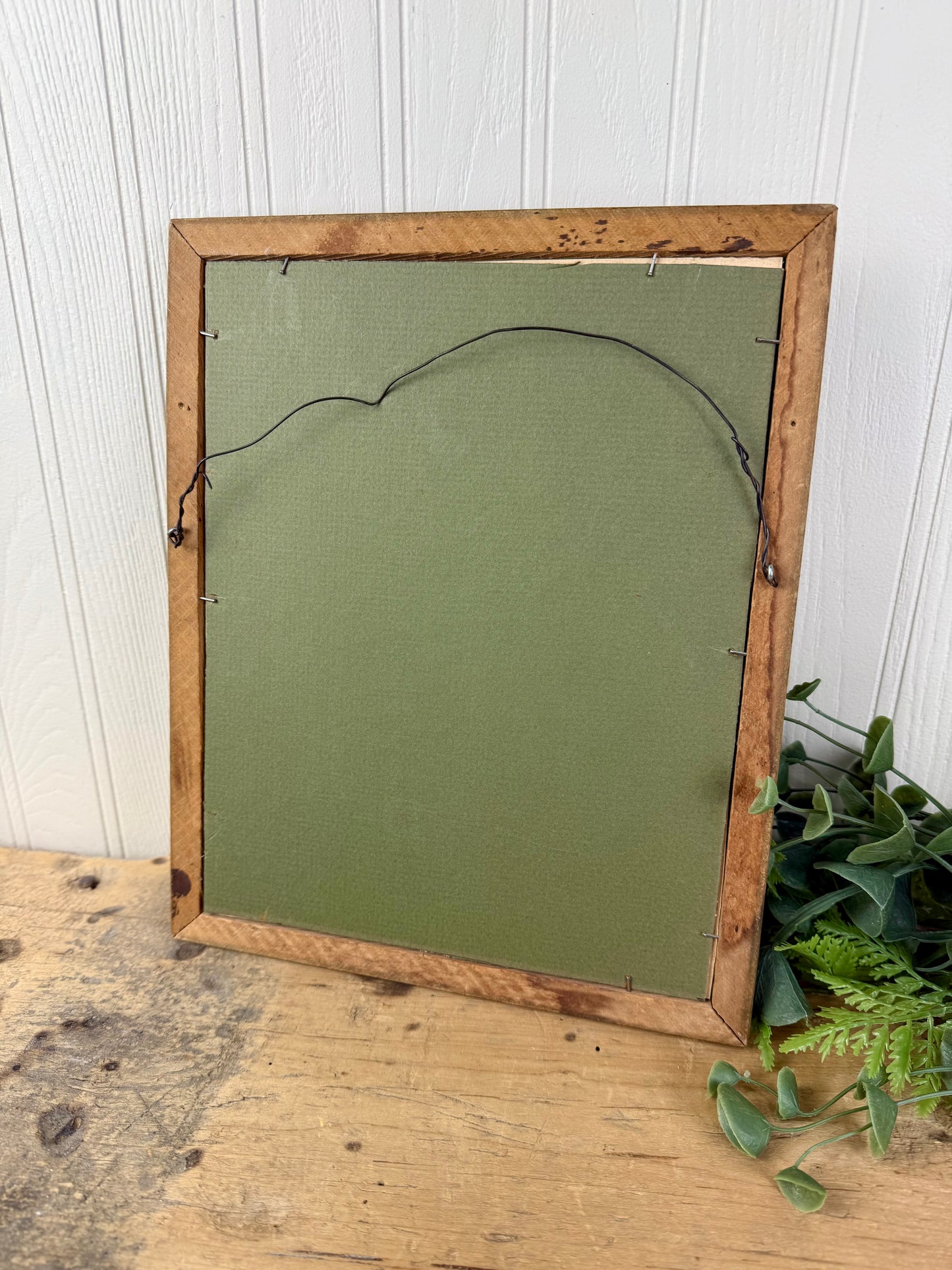 Vintage Framed Bo-Peep Print