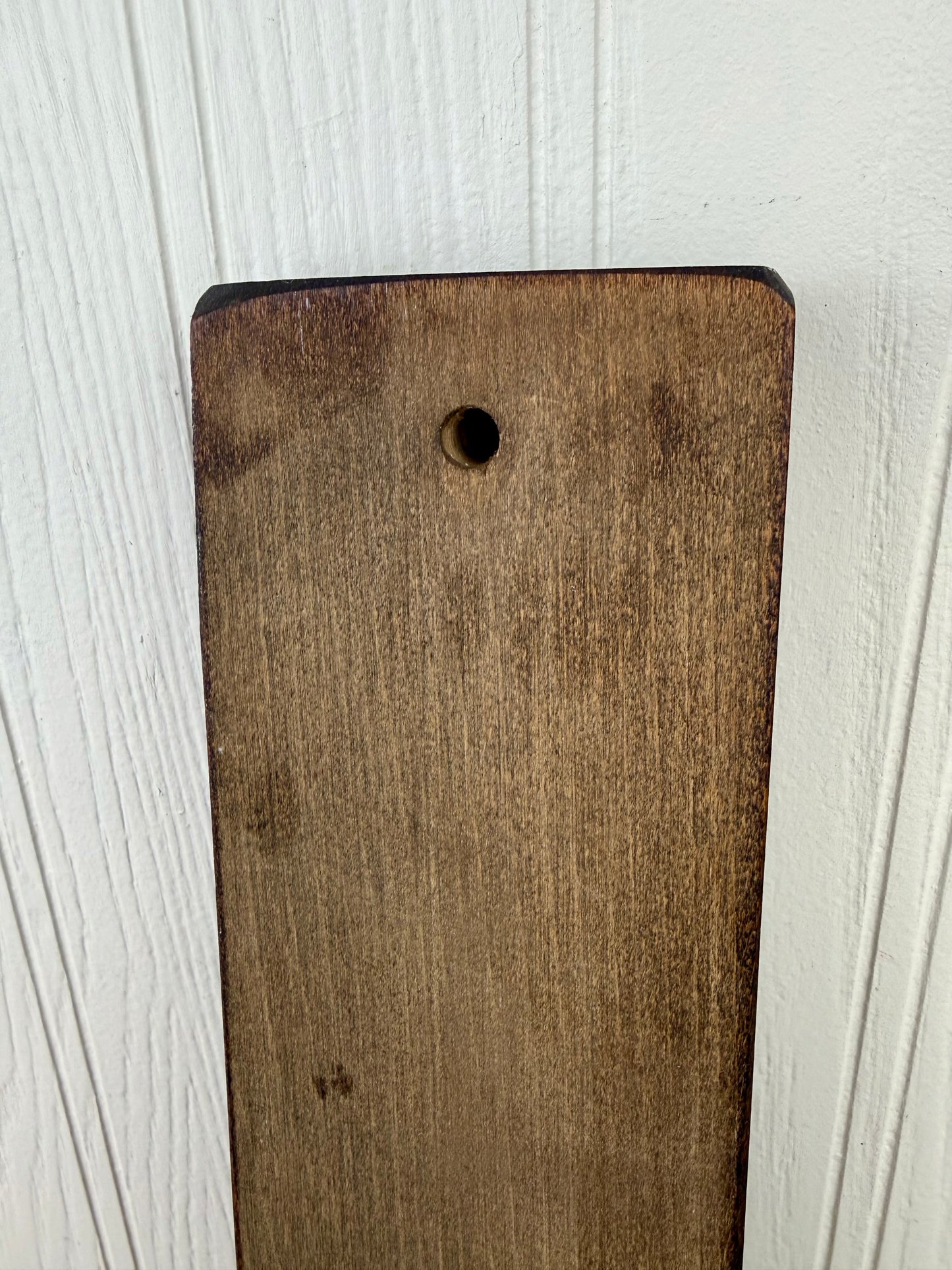 Vintage Dutch Folk Style Wooden Cookie Mold