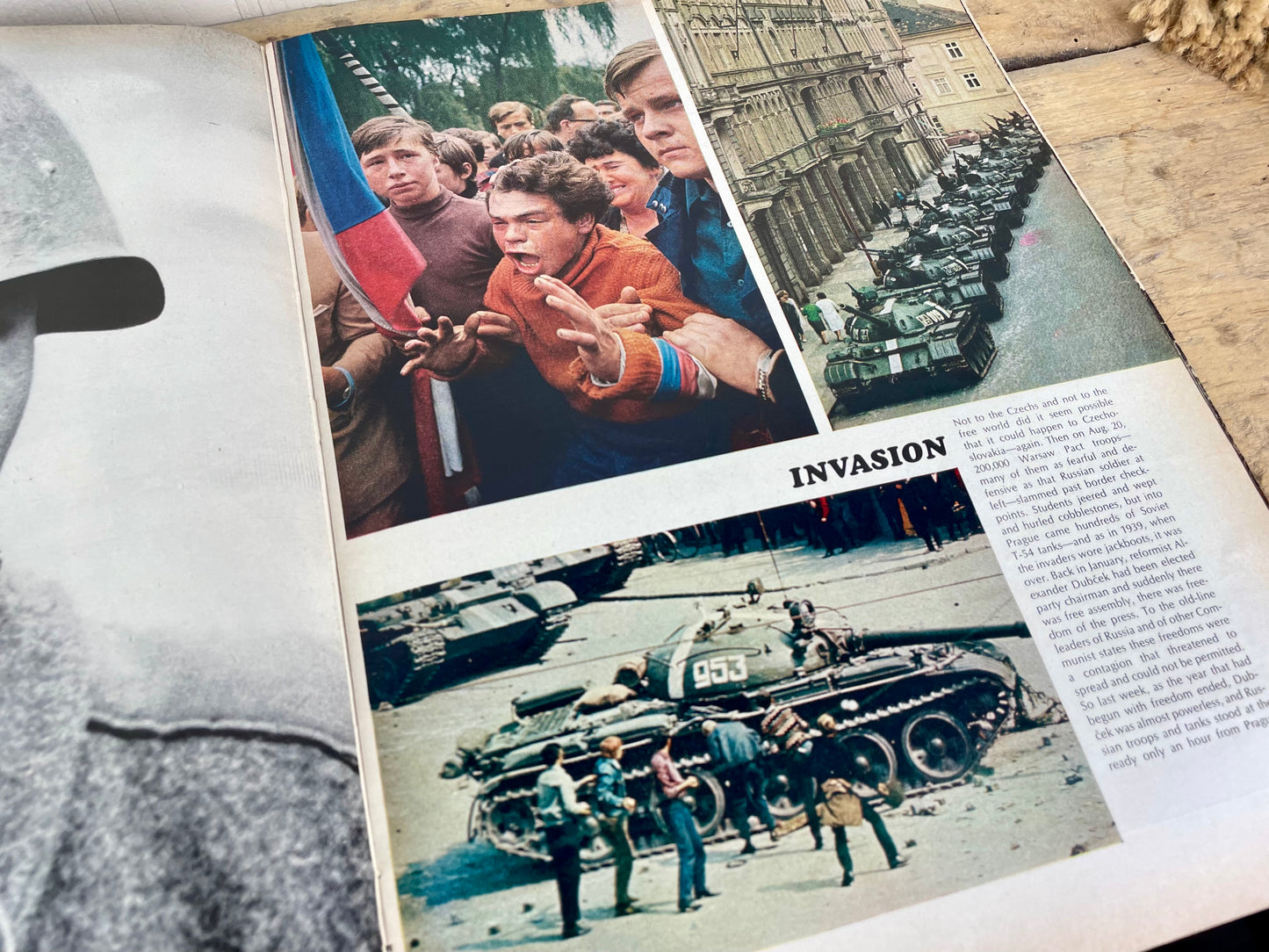 Vintage Life Magazine Year in Review Issue 1968