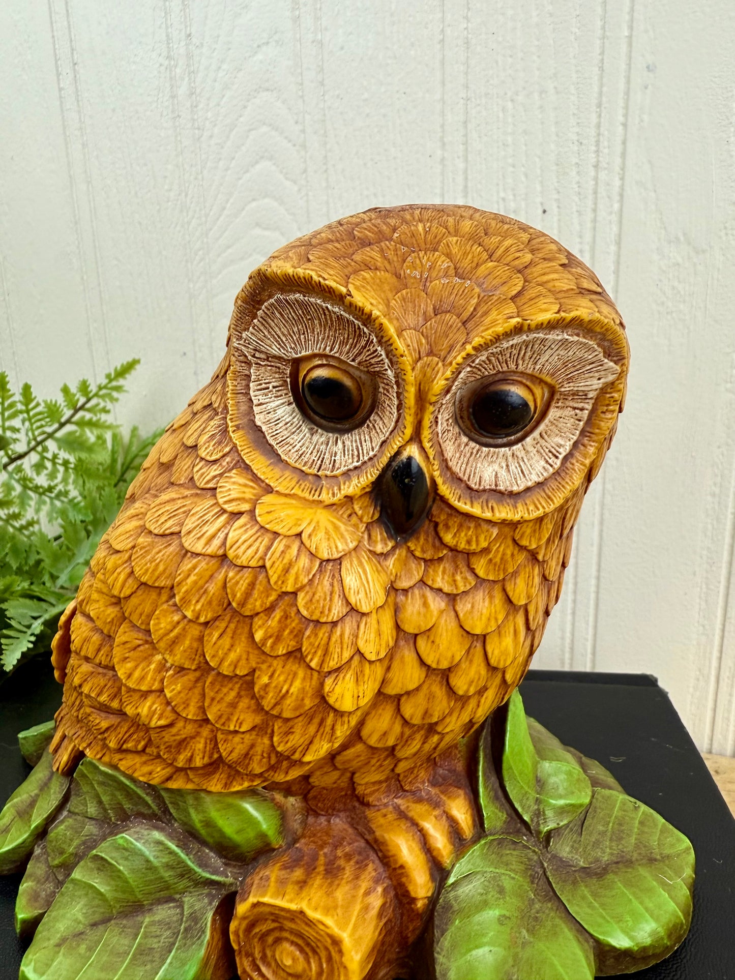 Vintage 1970's Homco Owl Figurine