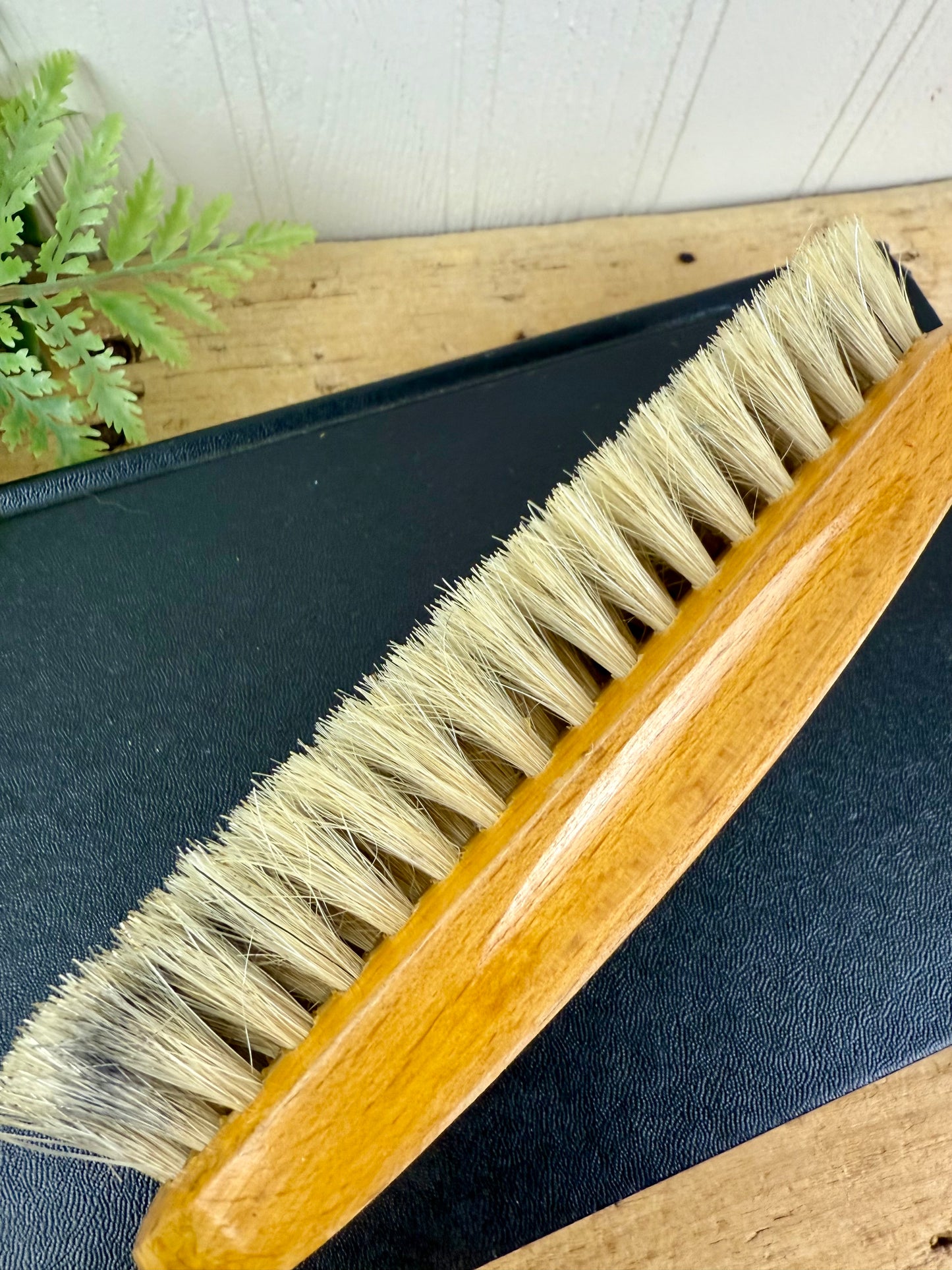 Vintage Horsehair Shoe Polish Brush