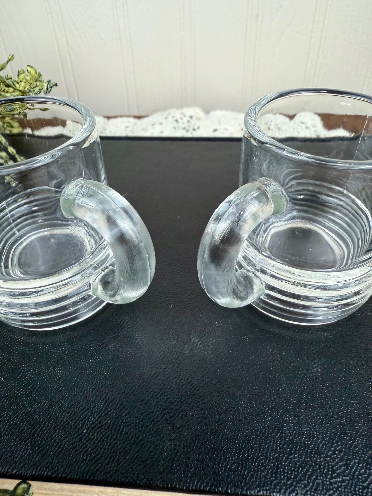 Vintage Set of Beer Belly Shot Glasses