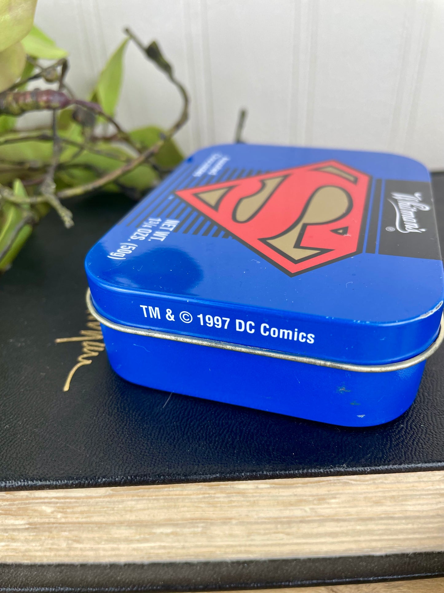 Vintage Superman Whitman Chocolates Tin Box