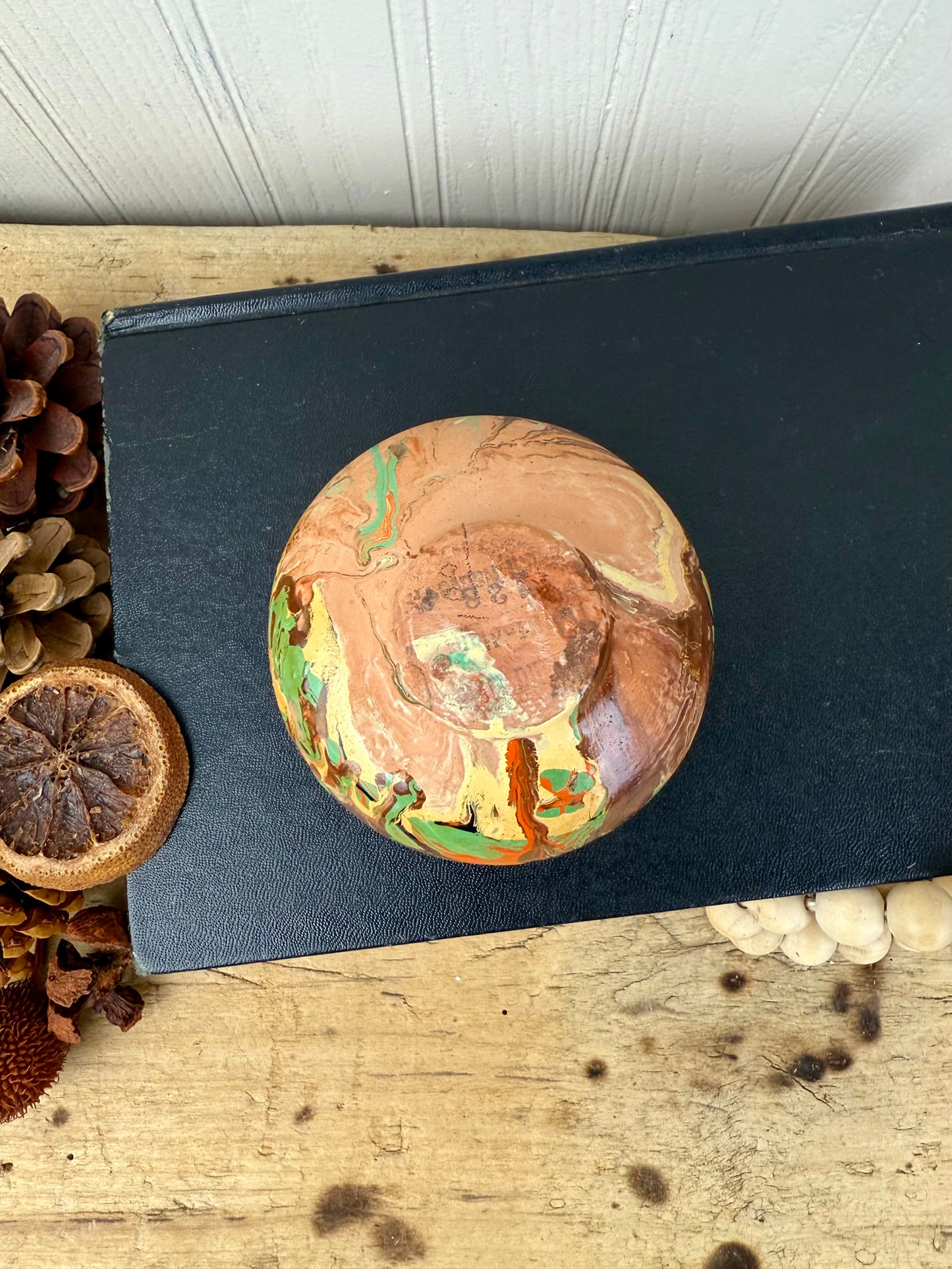 Vintage Nemadji Pottery Mini Vase