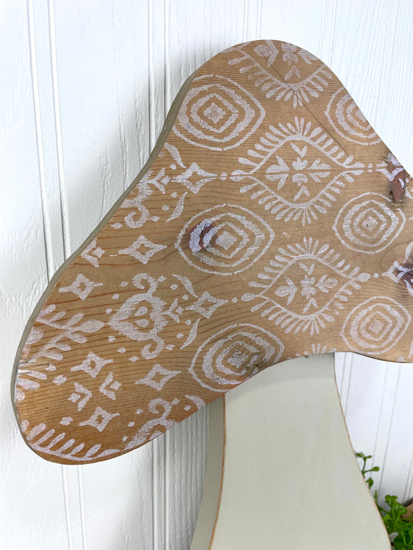 Handmade Reclaimed Barn Wood Mushroom Wall Art- A