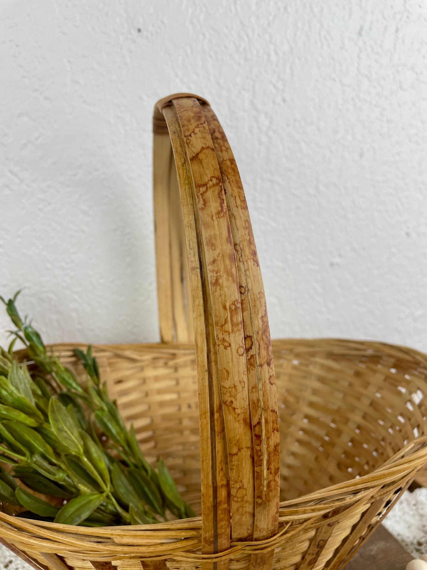 Vintage Basket with Handle