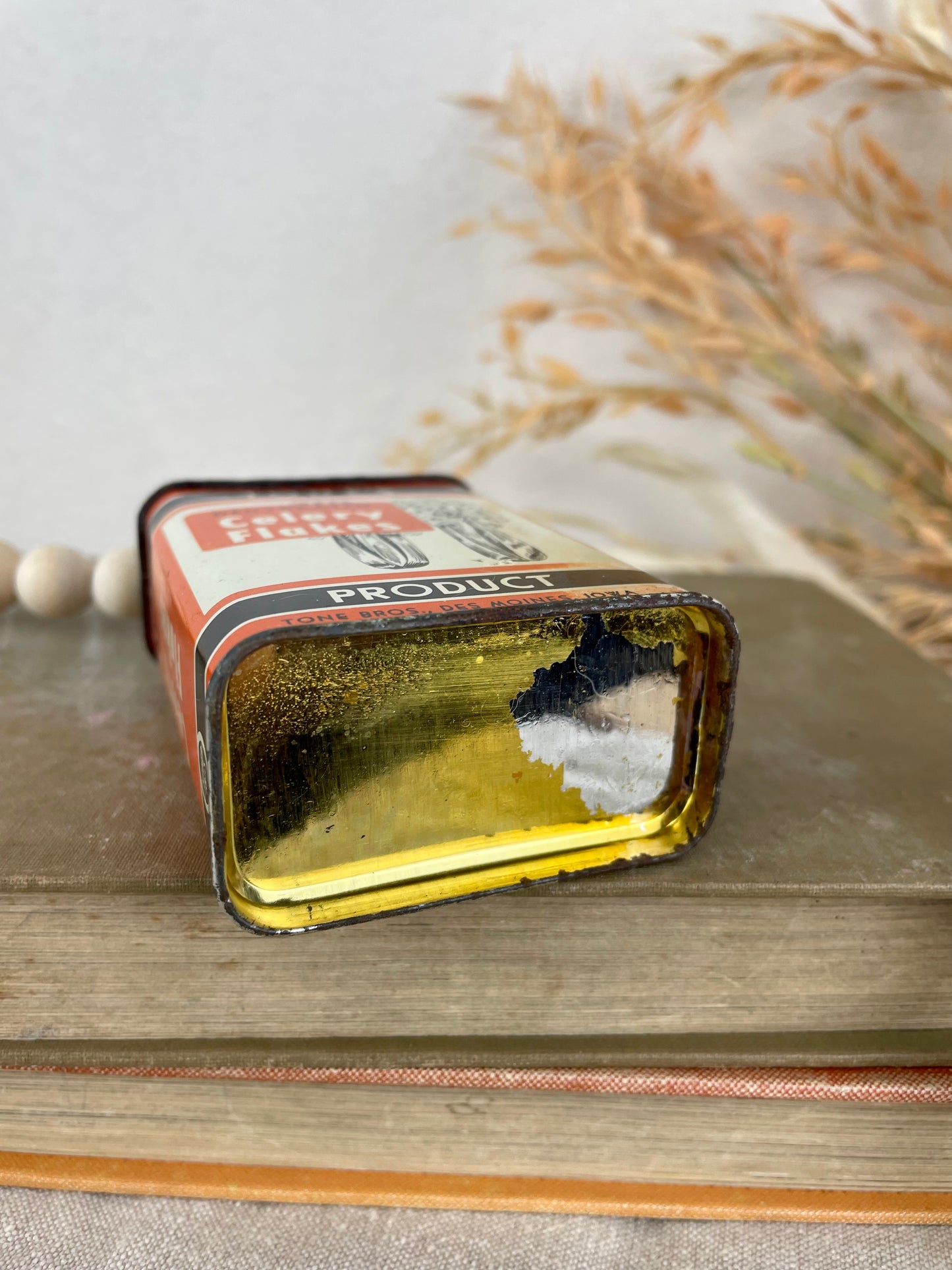 Vintage 1950’s Tone’s Spice Tin- Celery Flakes