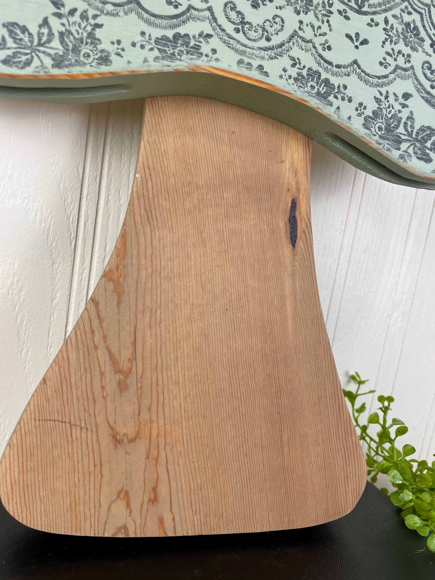 Handmade Reclaimed Barn Wood Mushroom Wall Art- B