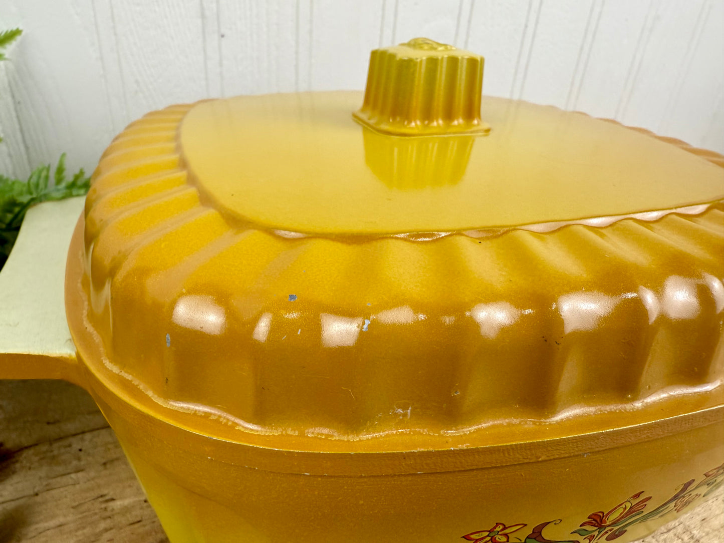 Vintage Nordic Ware Cast Aluminum Baking Dish with Lid