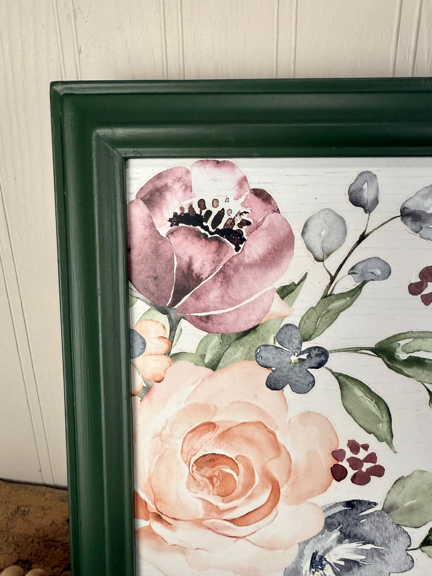 Handmade Upcycled Picture Frame Wall Art- “Find Something Good in Every Day”