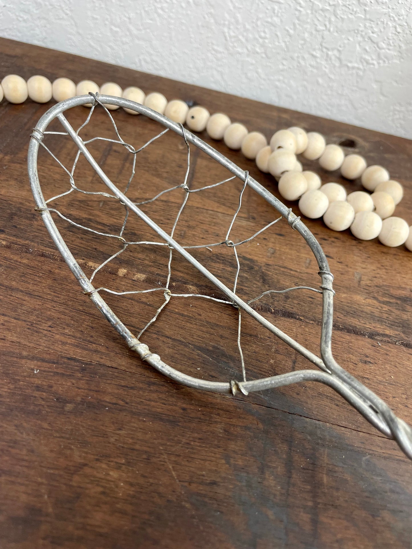 Vintage Wooden Handled Strainer
