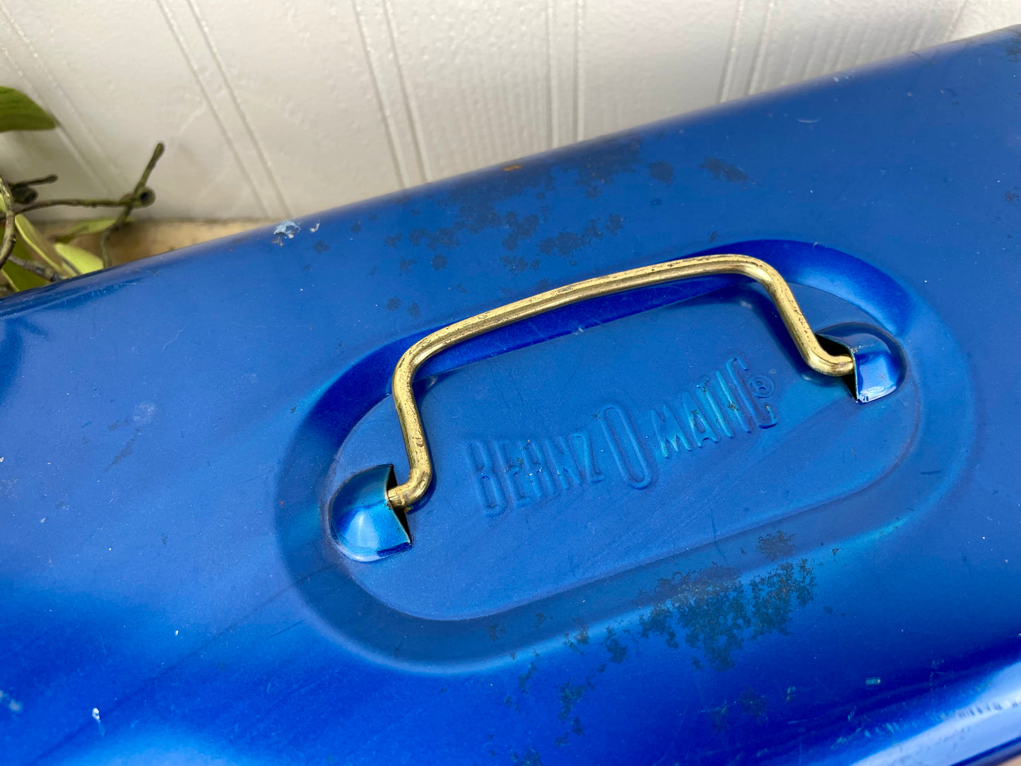 Vintage Metal Bernz-O-Matic Blue Toolbox