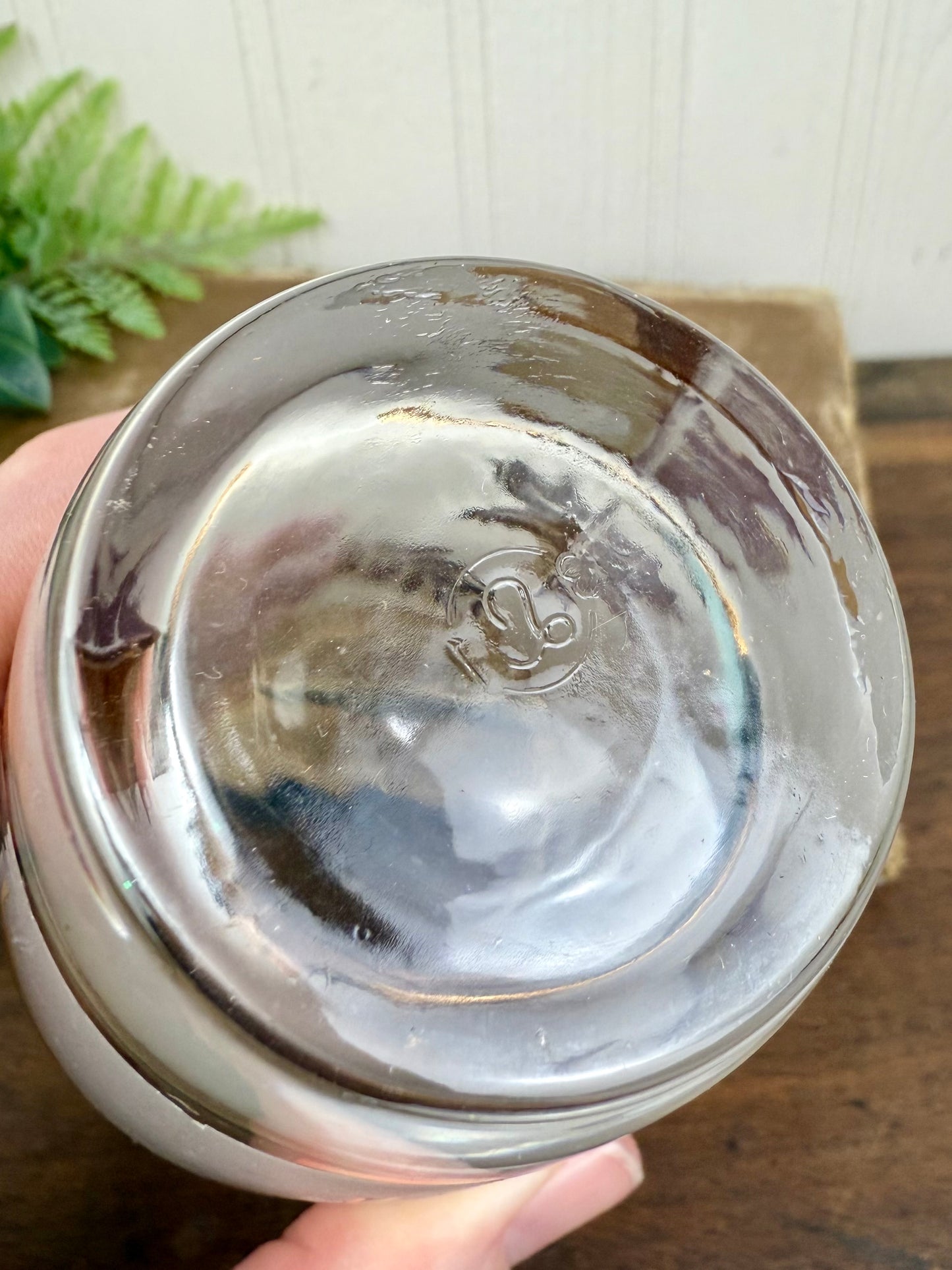 Vintage Libbey "Golden Foliage" Frosted Glasses