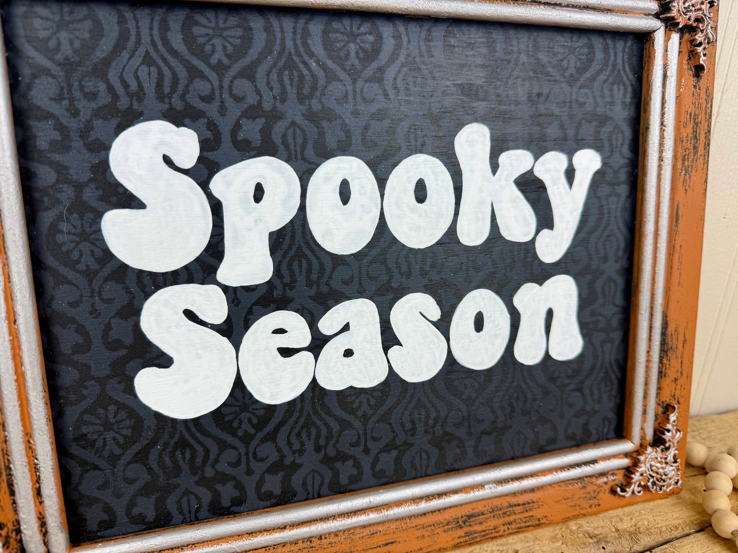 Handmade “Spooky Season” Halloween Wall Art