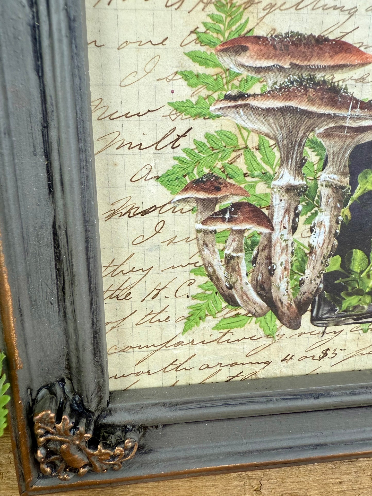 Handmade Upcycled ApothecaryWall Art