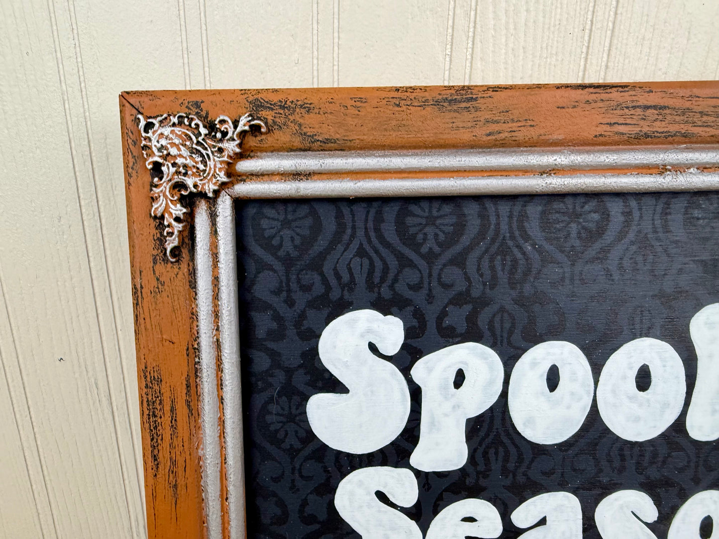 Handmade “Spooky Season” Halloween Wall Art