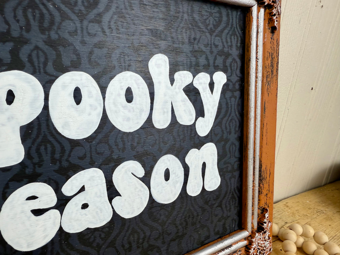 Handmade “Spooky Season” Halloween Wall Art