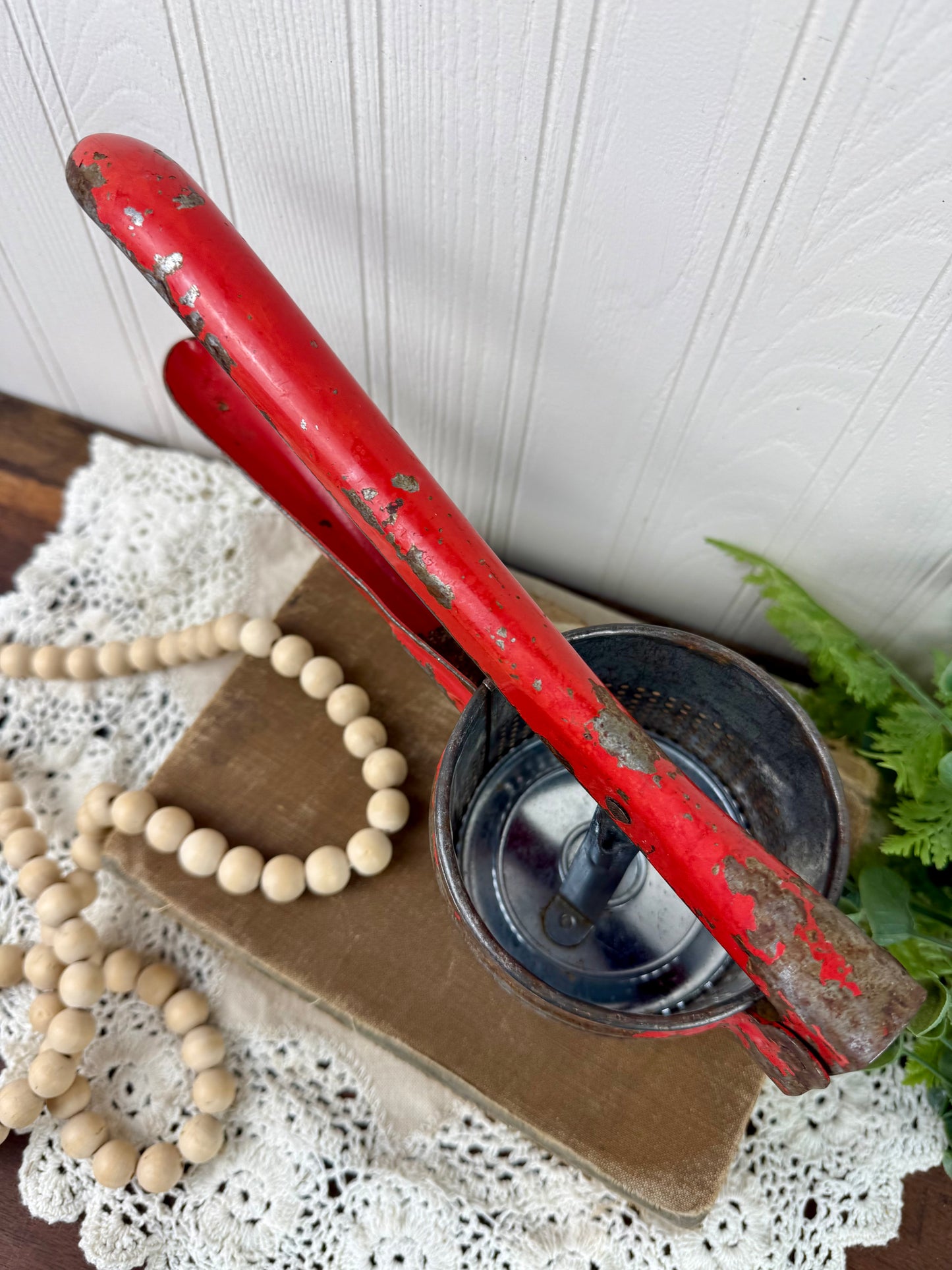 Vintage 1940’s Metal Potato Ricer