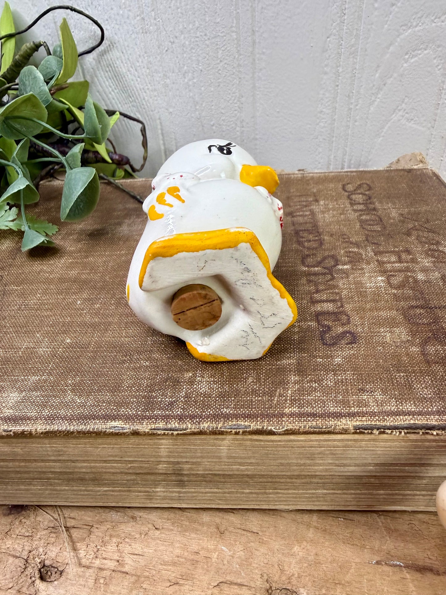 Vintage 1940’s American Bisque Duck Salt Shaker