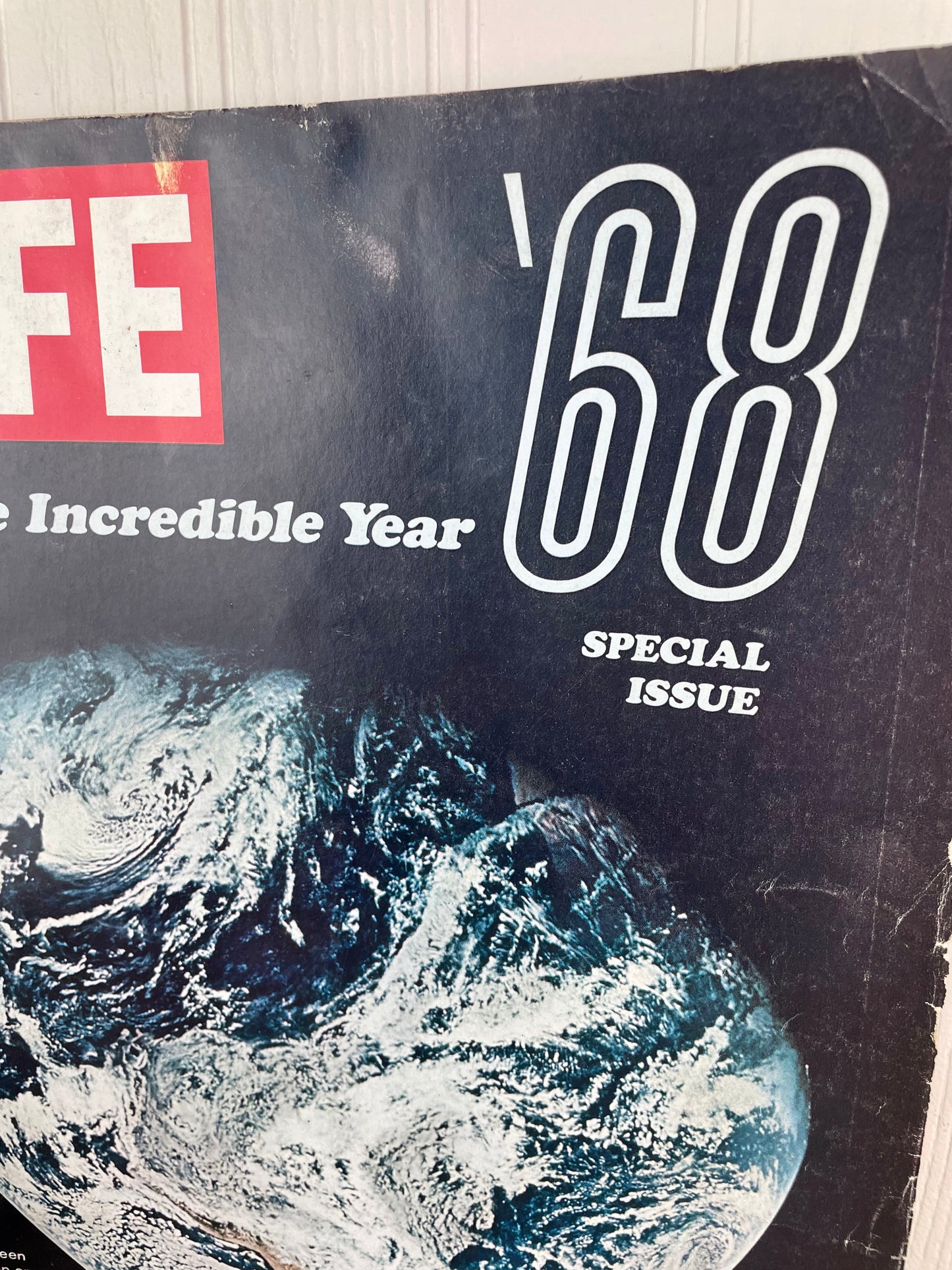 Vintage Life Magazine Year in Review Issue 1968
