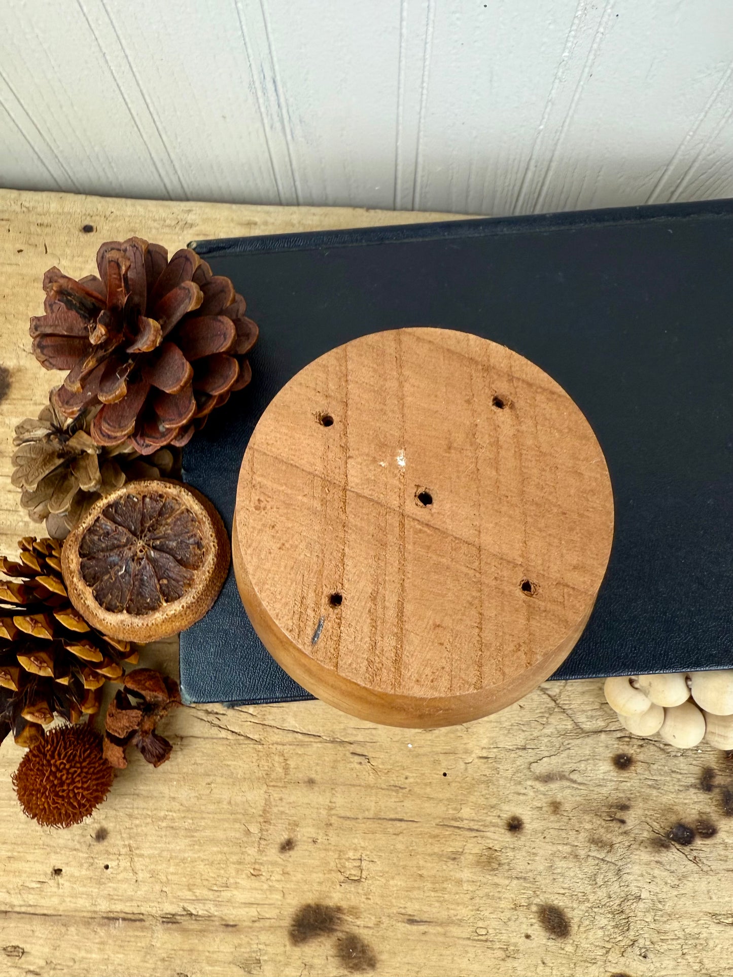 Vintage Hand Turned Small Wooden Bowl