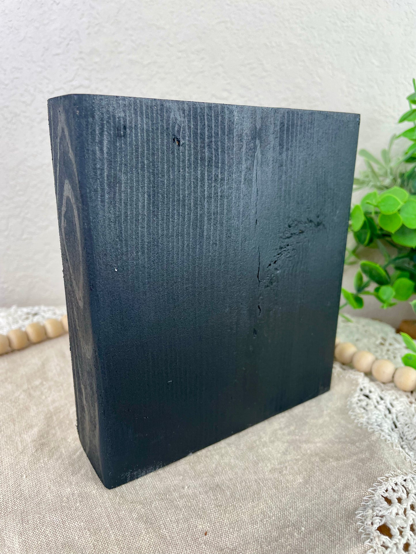 Handmade Flower Shelf Sign