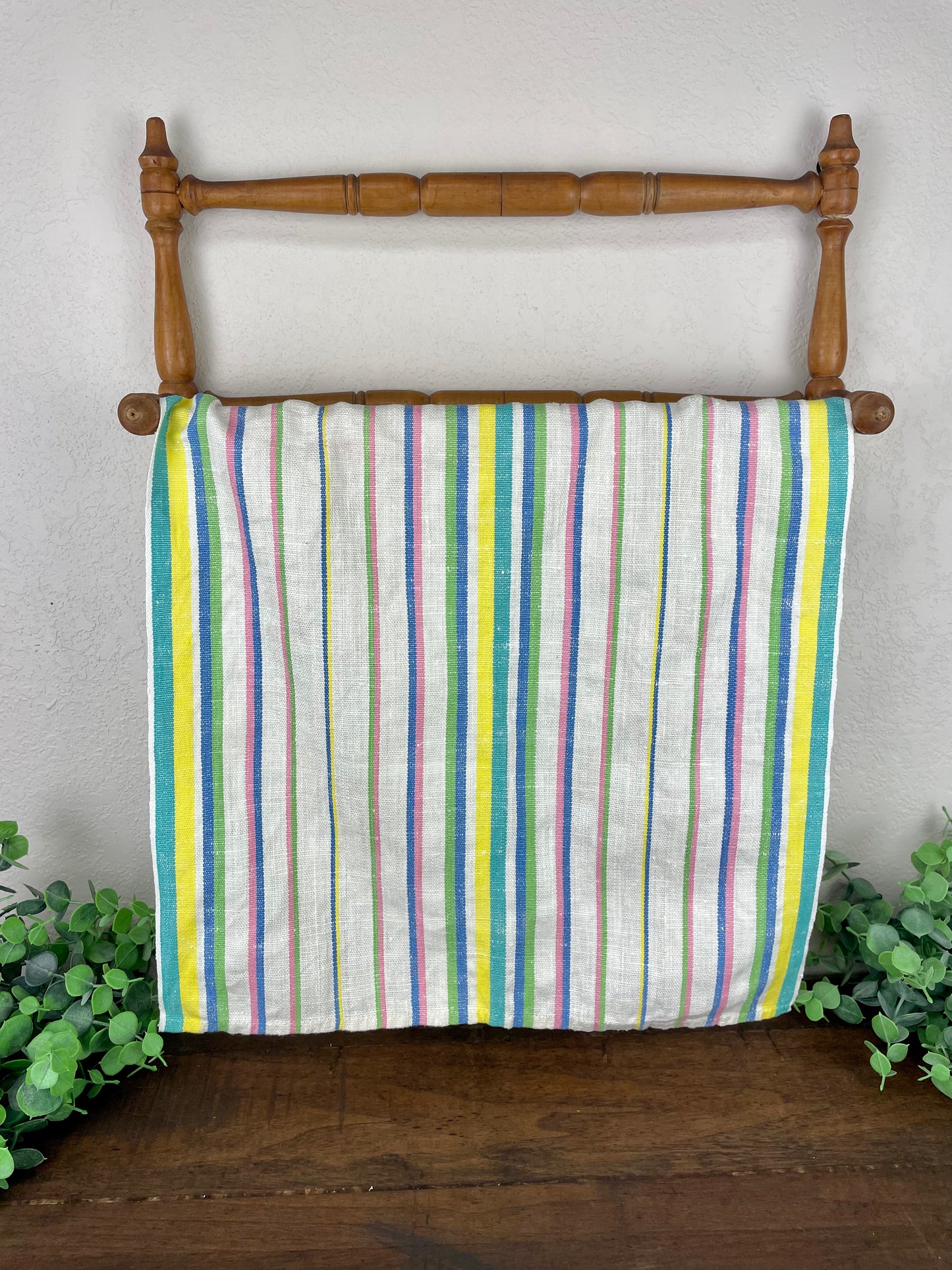 Vintage Striped Tea Towel Set