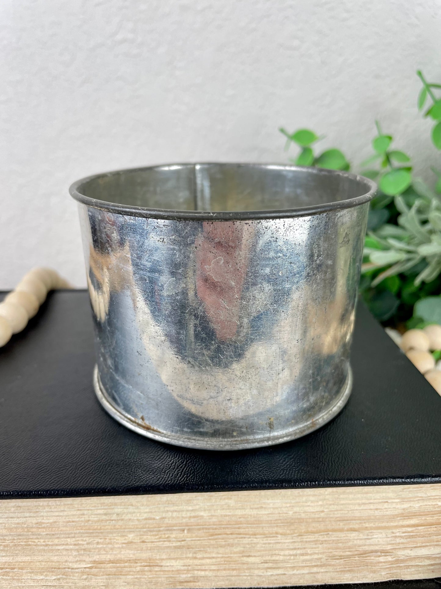 Vintage Aluminum Cup with Handle