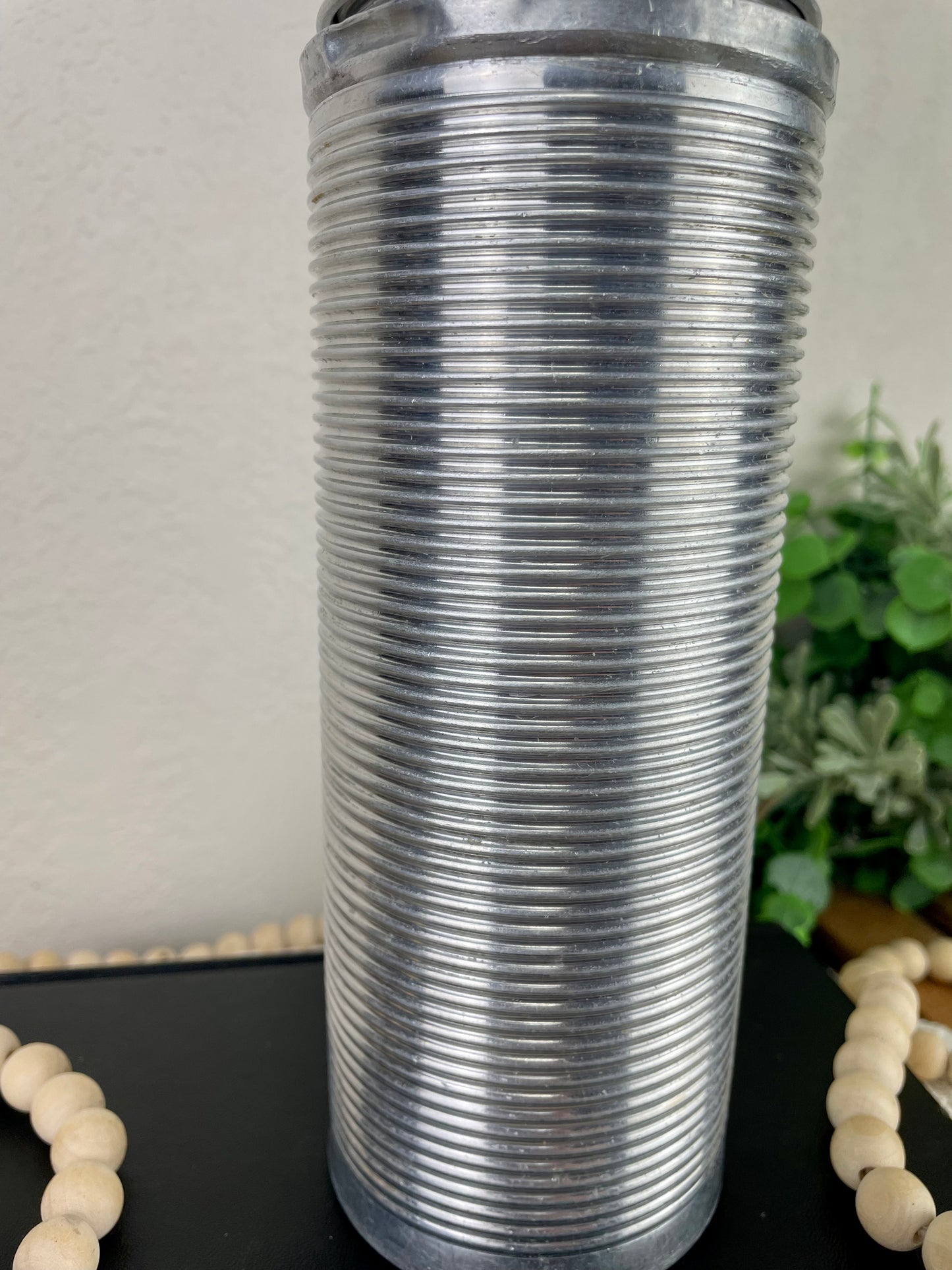 Vintage 1960’s Aluminum Thermos with Cork Top