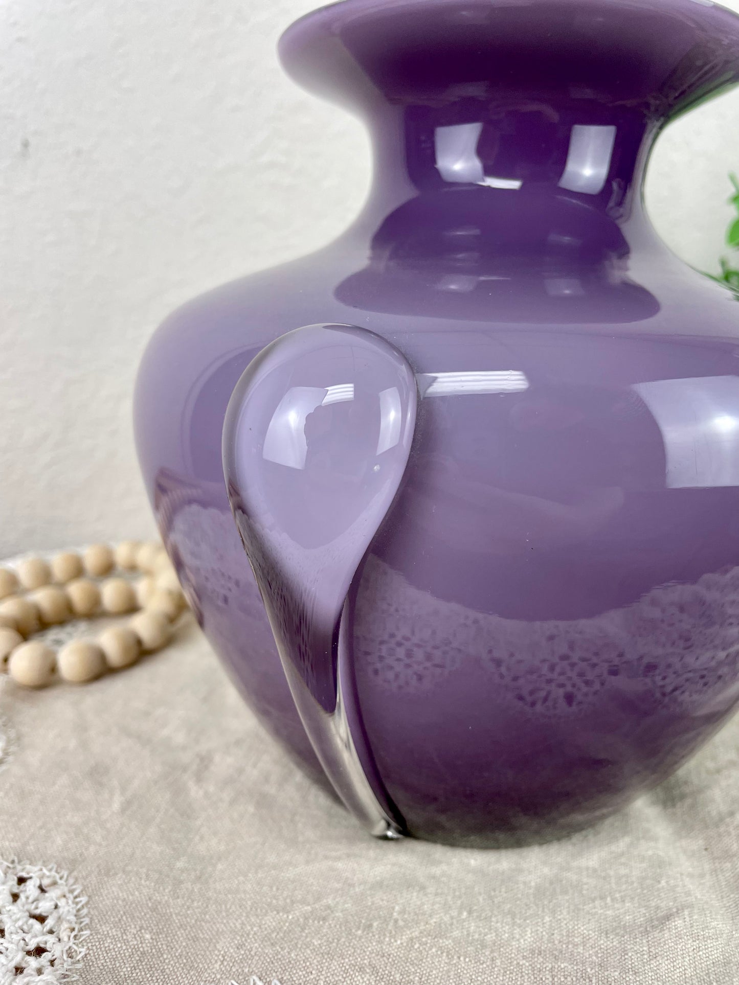 Vintage Art Glass Vase by Gorgeous Designs China