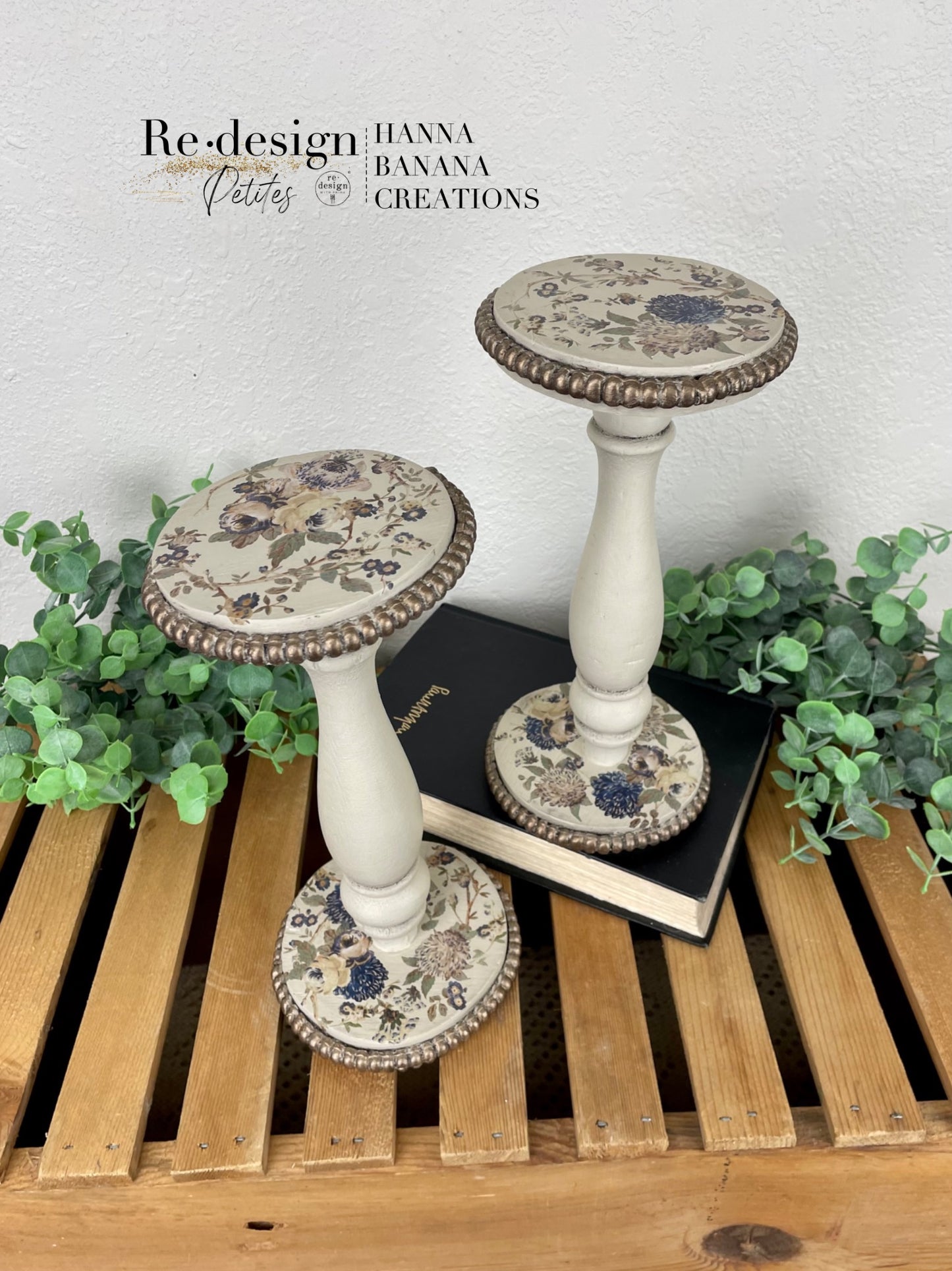 Handmade Upcycled Candle Holder Set