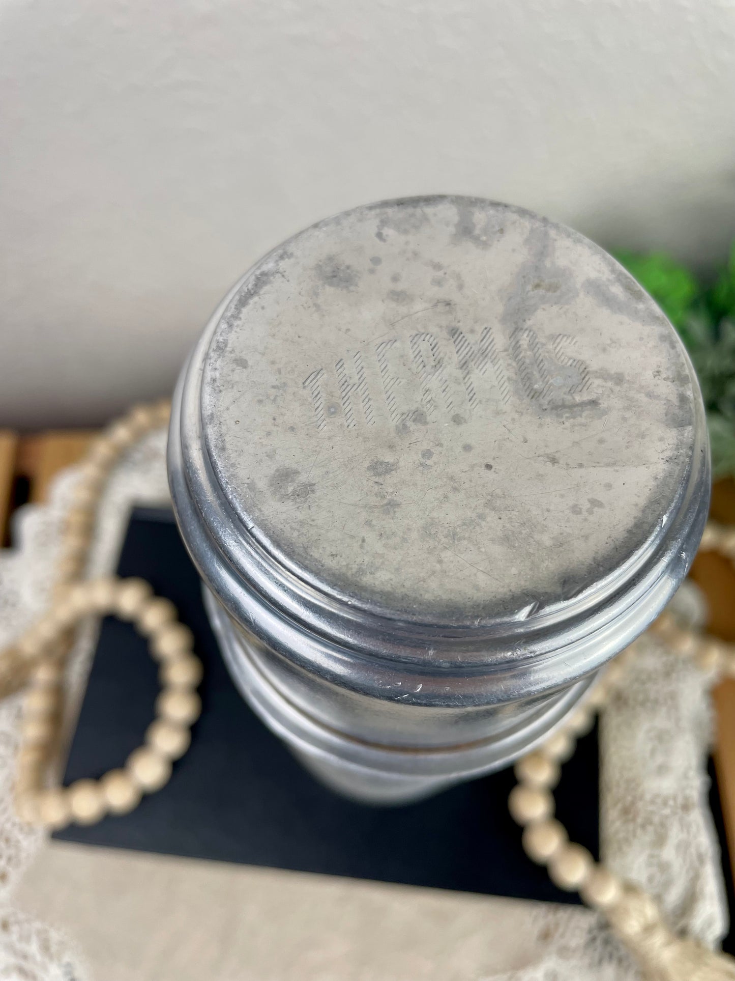 Vintage 1960’s Aluminum Thermos with Cork Top