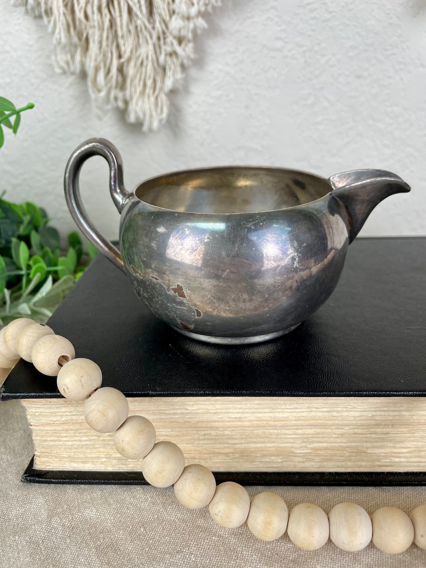 Vintage ASCO Silverplate Creamer