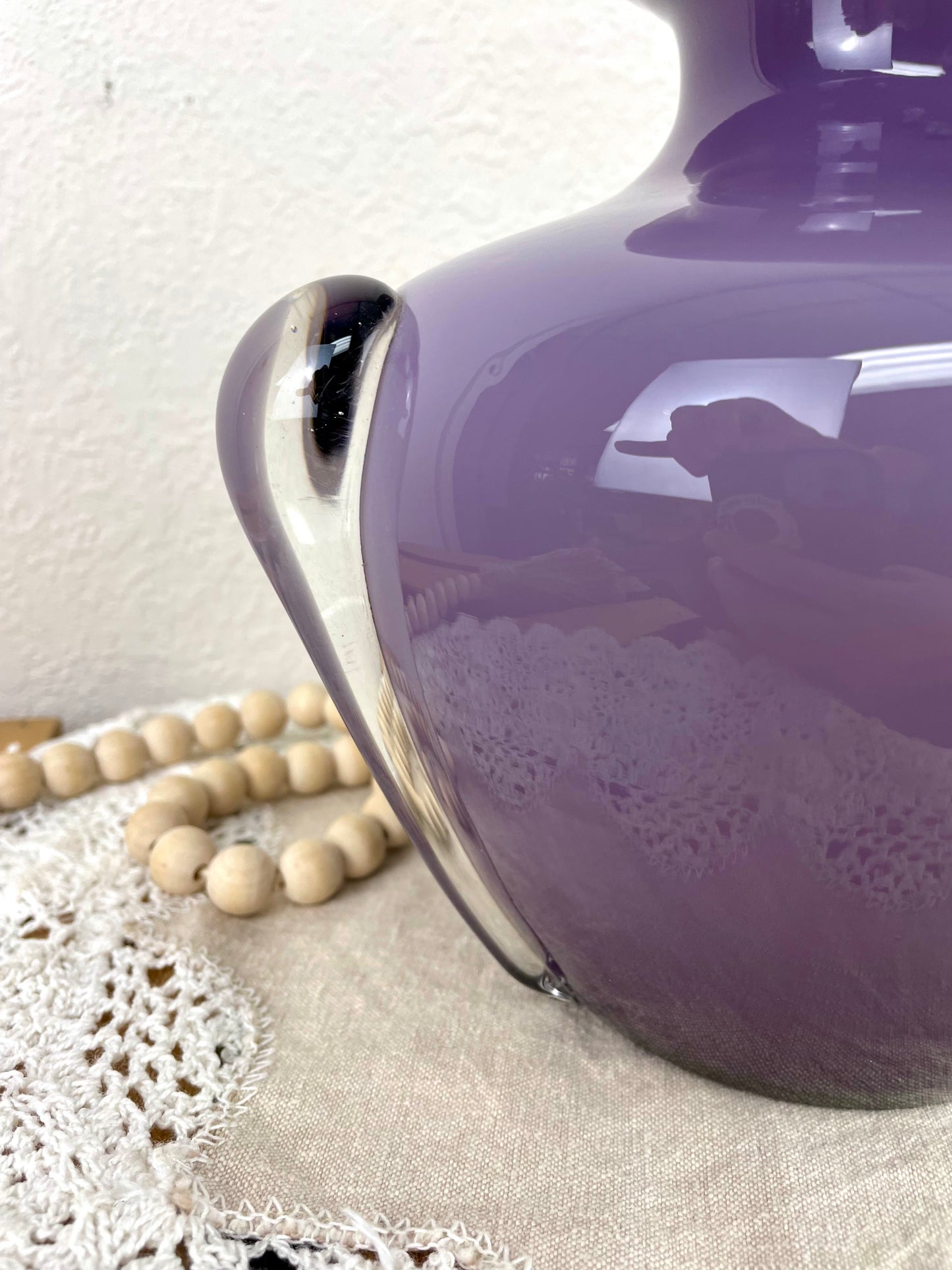 Vintage Art Glass Vase by Gorgeous Designs China