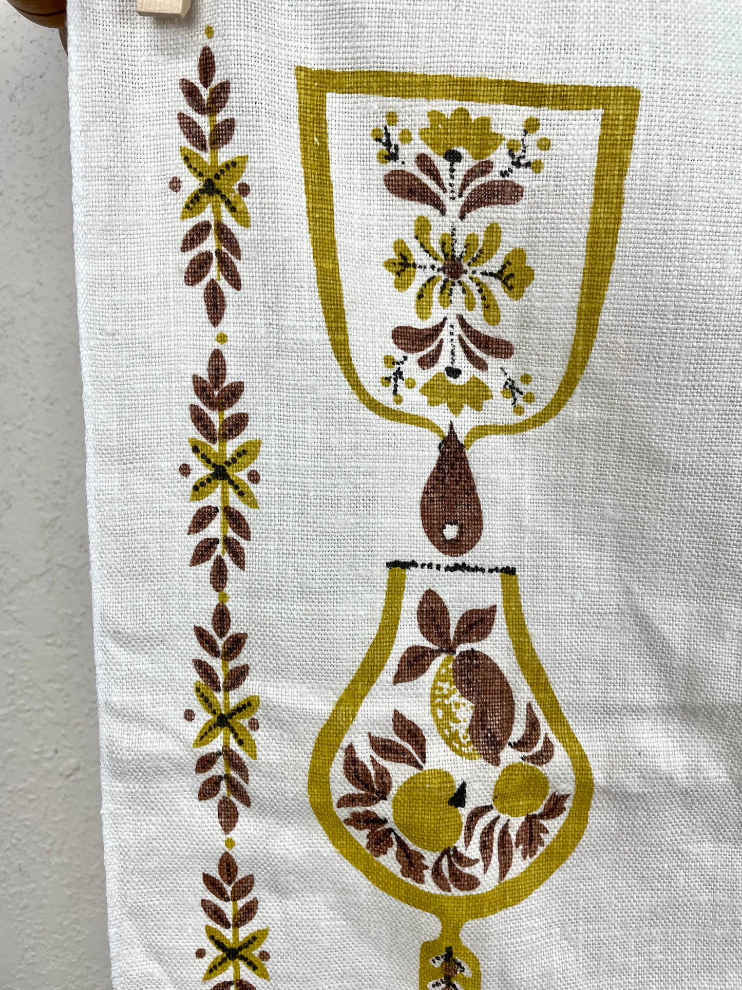 Vintage Mid-Century Tea Towel