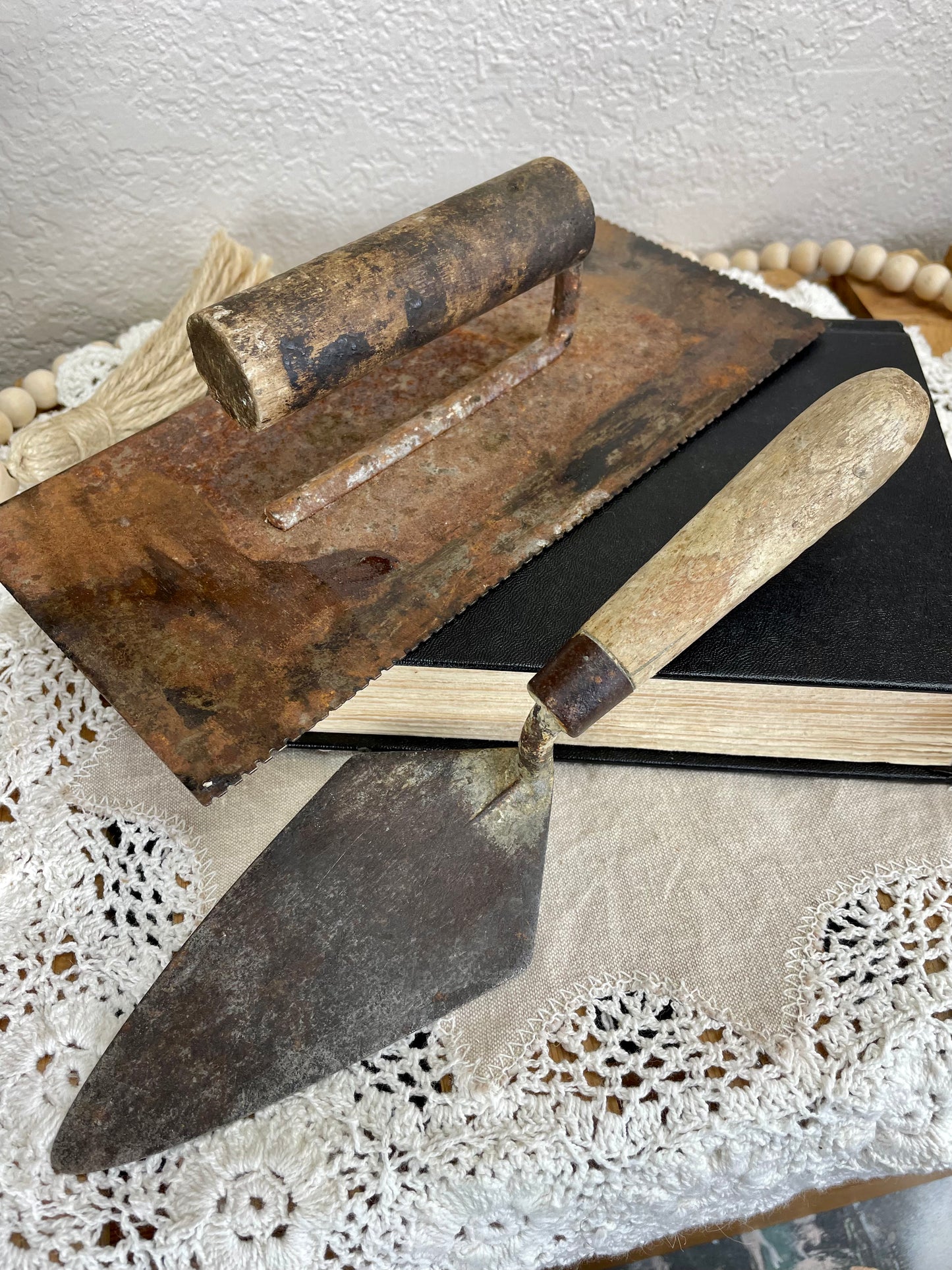 Vintage Rustic Hand Tool Set