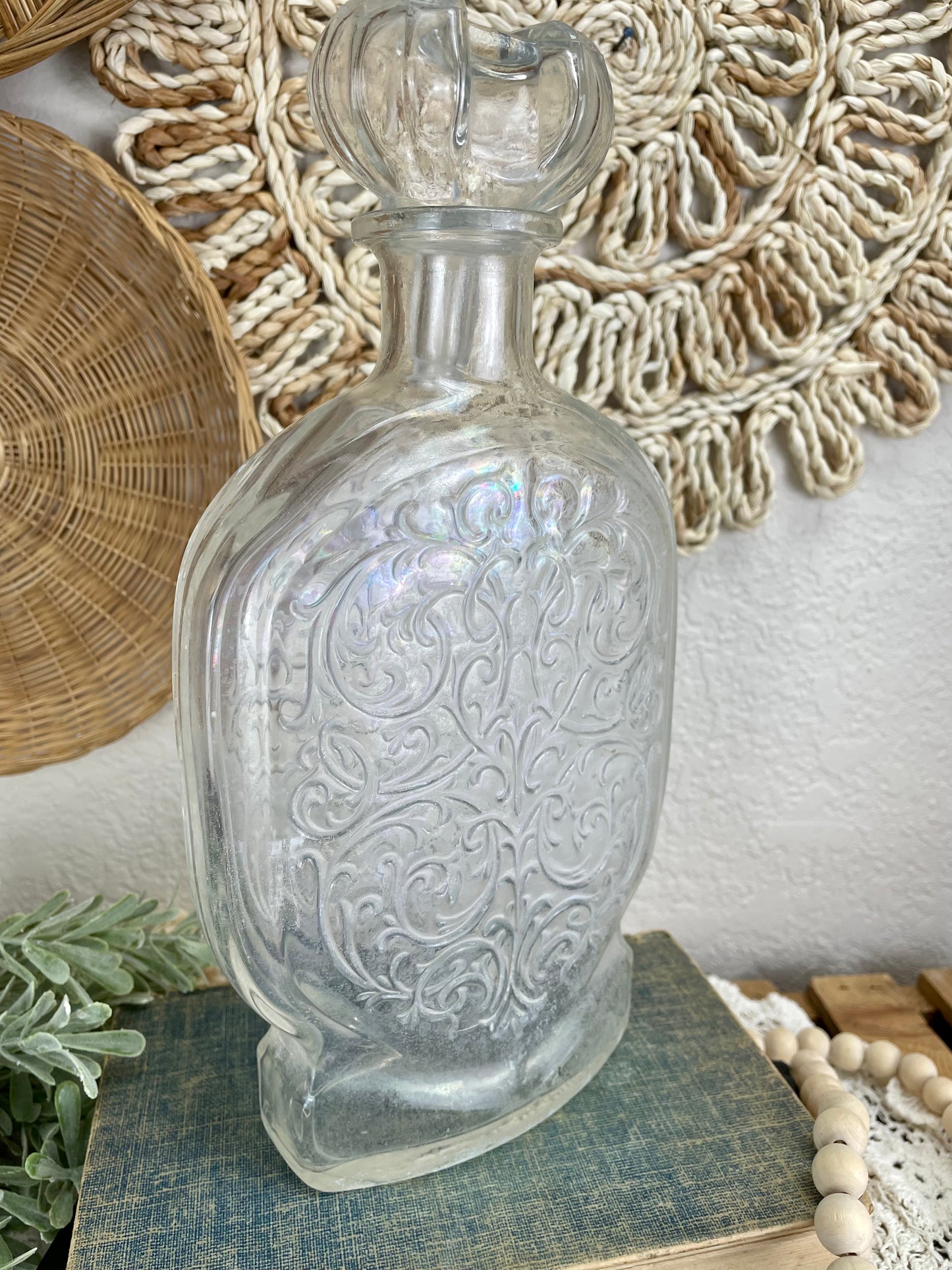 Vintage Schenley Liquor Decanter Bottle