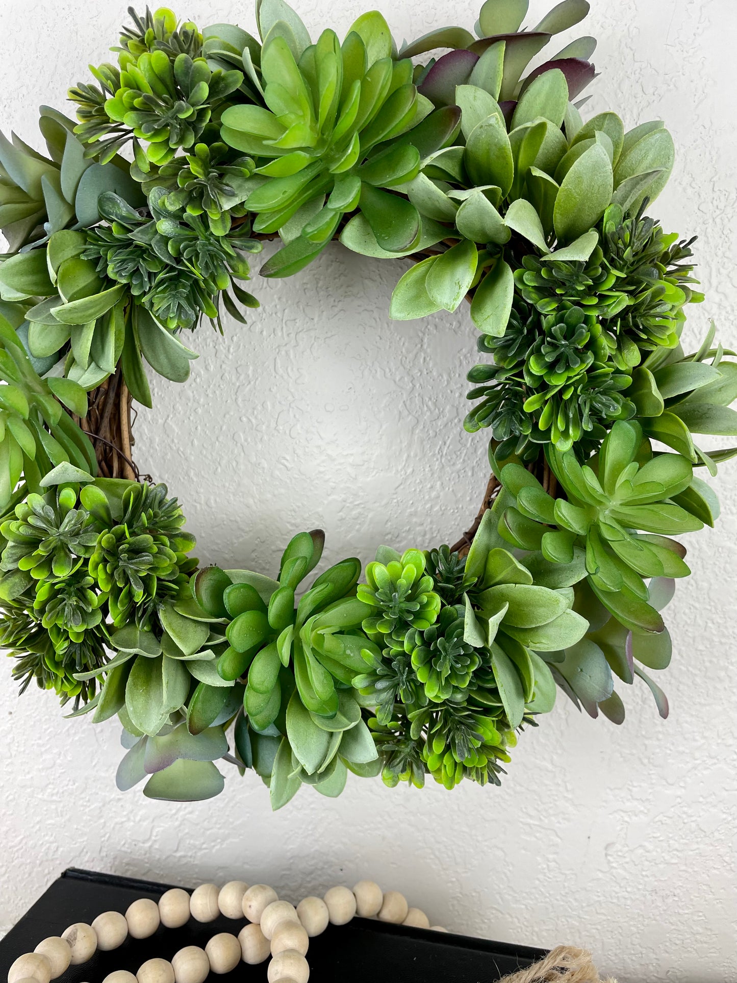 Mini Succulent Wreath