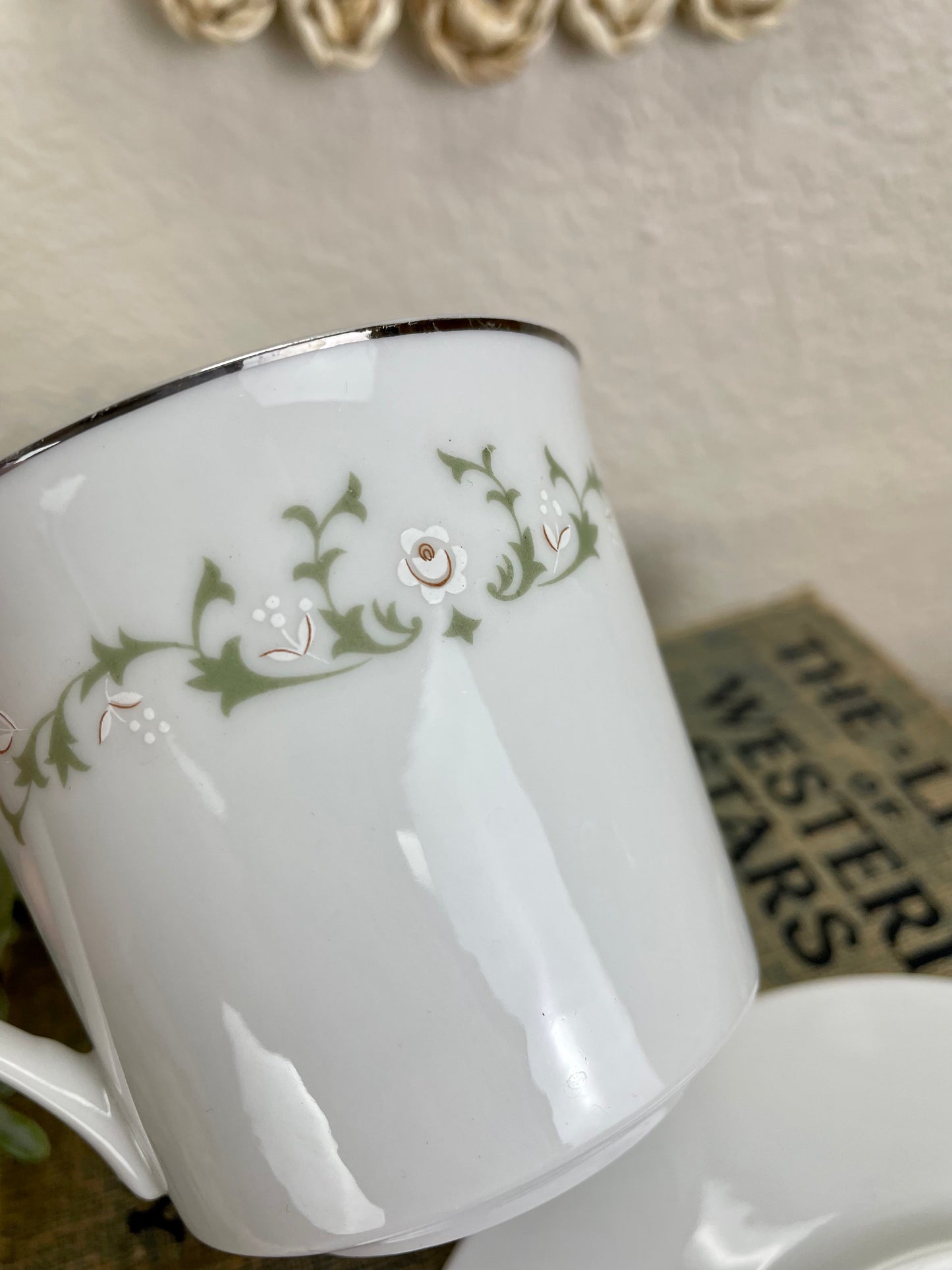 Vintage Sheffield Teacup & Saucer Set