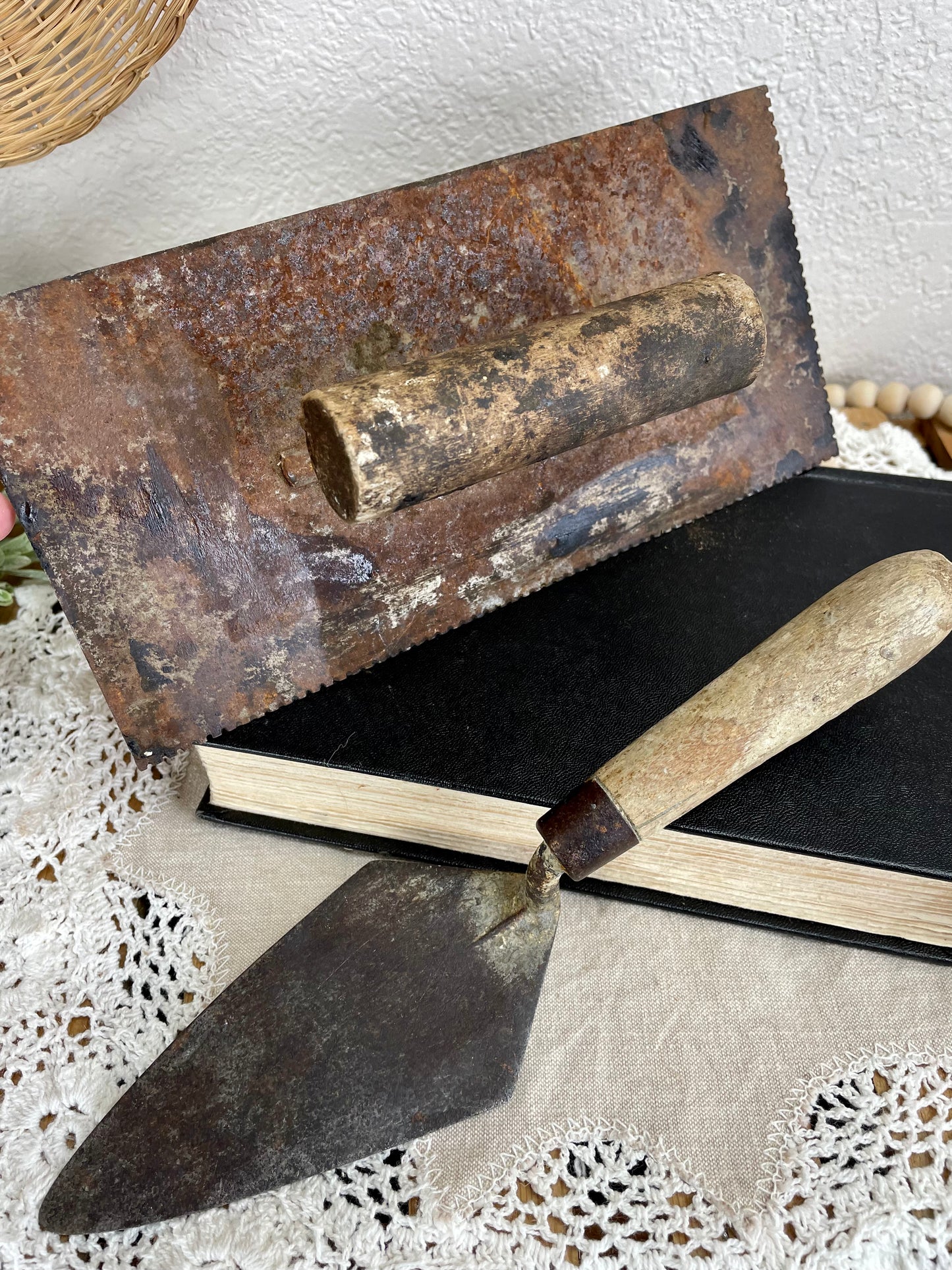 Vintage Rustic Hand Tool Set