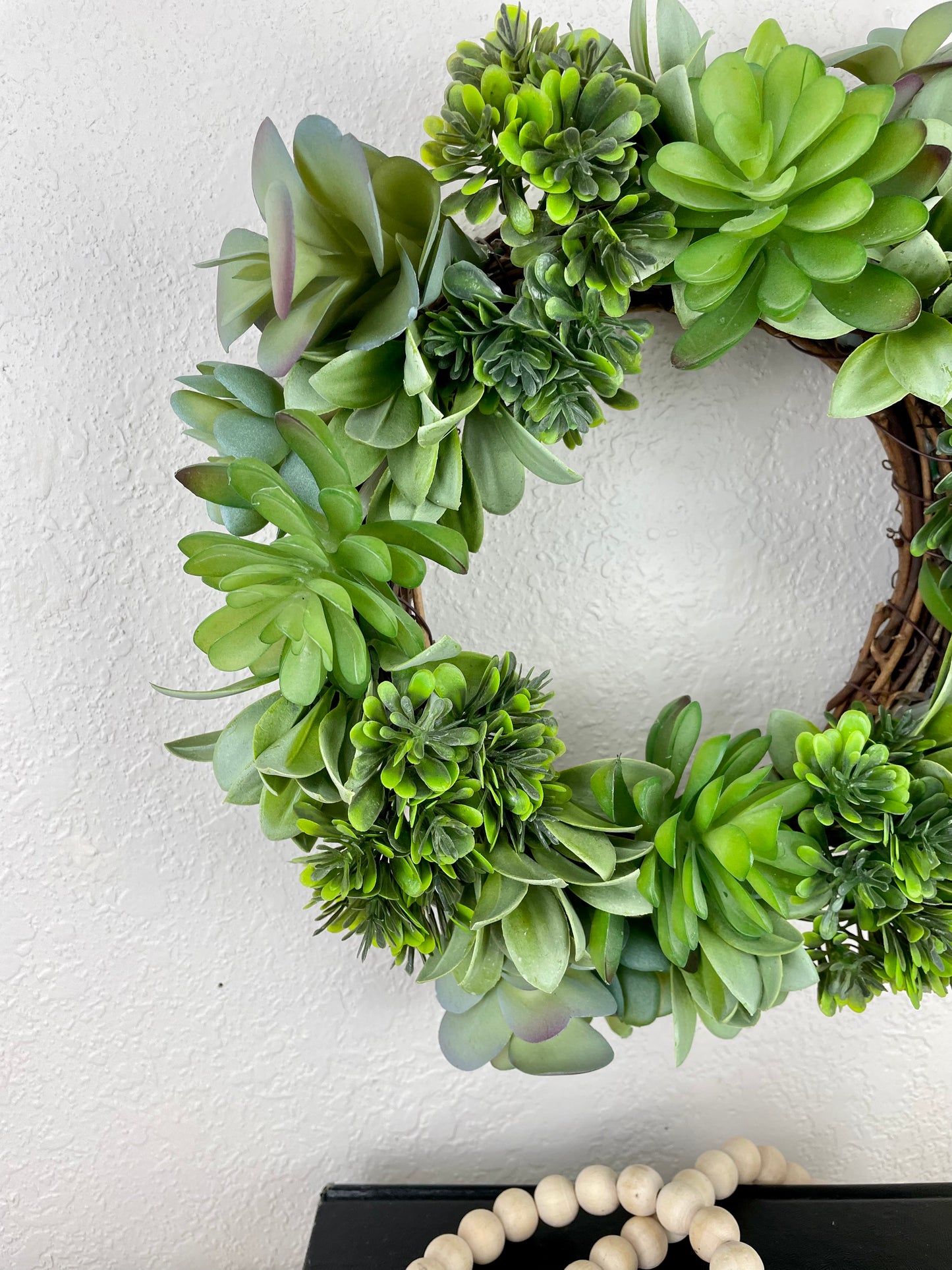 Mini Succulent Wreath