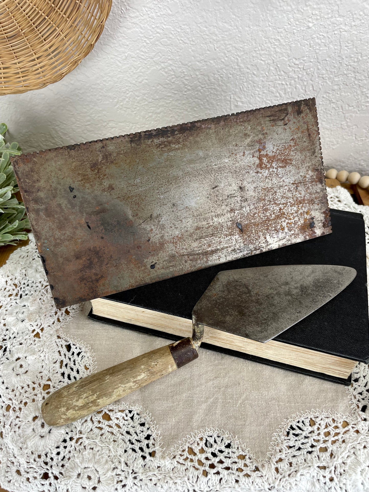Vintage Rustic Hand Tool Set