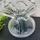 Vintage Jeanette Glass Co. Iris & Herringbone Double Candle Holder