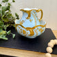 Antique Haviland & Co. French Limoges Porcelain Mini Pitcher & Basin Set