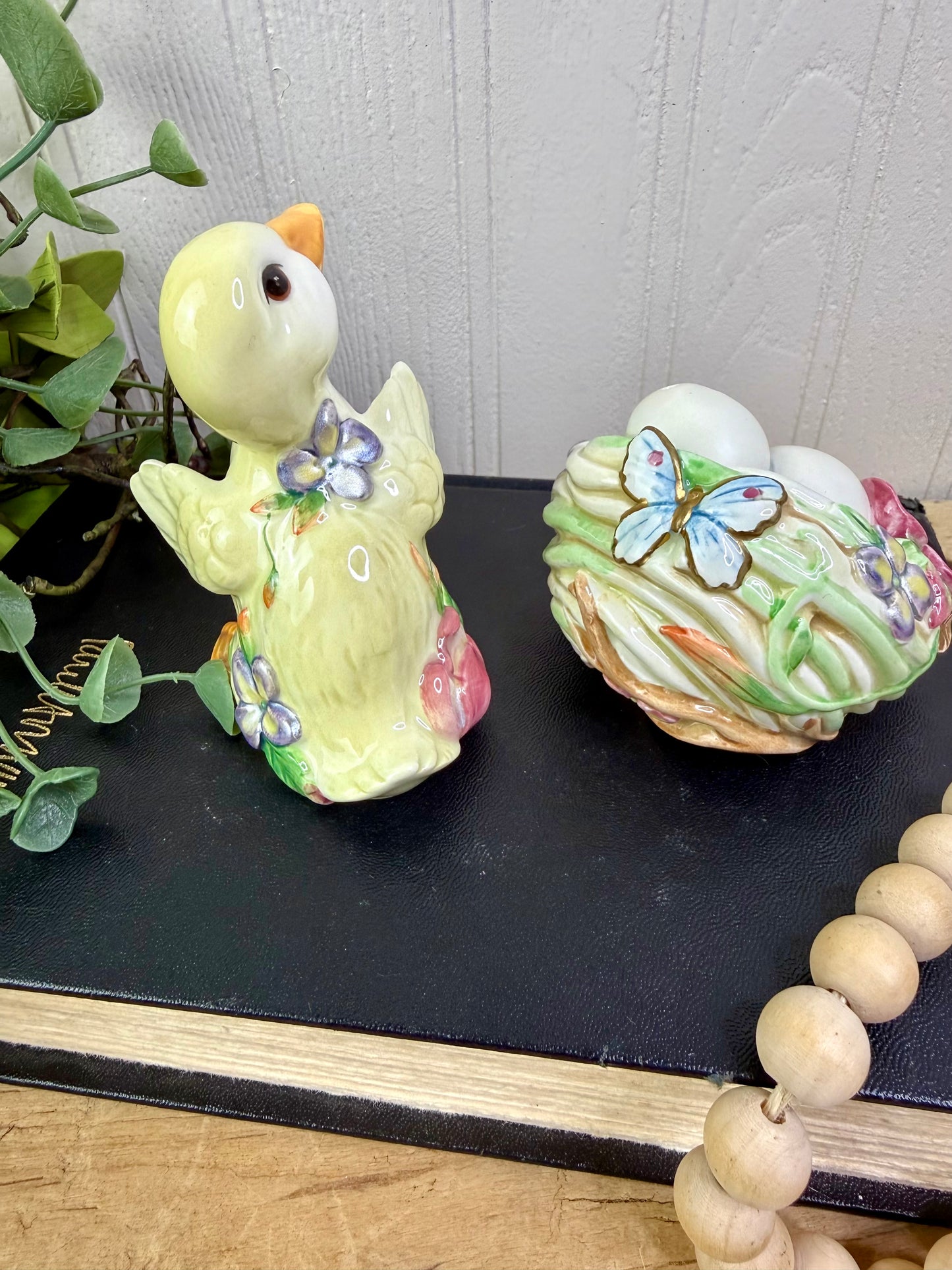 Vintage Garden Rhapsody Salt & Pepper Shaker Set