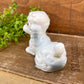 Vintage Porcelain Poodle Figurine