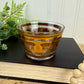 Vintage Mid-Century Culver's Gold Detailed Bowl